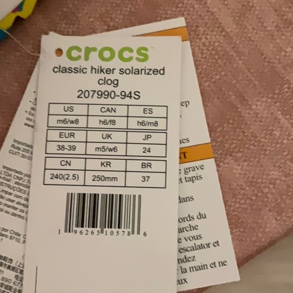 Crocs Unisex-Adult Classic Hiker Clogs - Picture 10 of 11